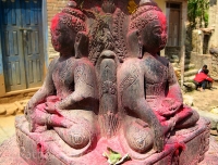 Buddha Statue in Bungamati