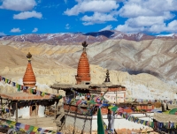 Chortens in Mustang