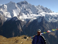  Langtang Trek,View from Cherko Ri